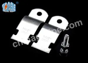 UL لیست استاندارد کانال چفت و بست چفت فولاد گالوانیزه فولاد Unistrrate کانال لوازم جانبی اتصالات الکترو گالوانیزه بستن پوشش