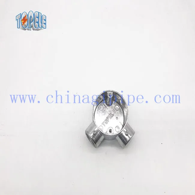 زاویه راه BS 4568/BS 31 آلومینیوم مدور جعبه