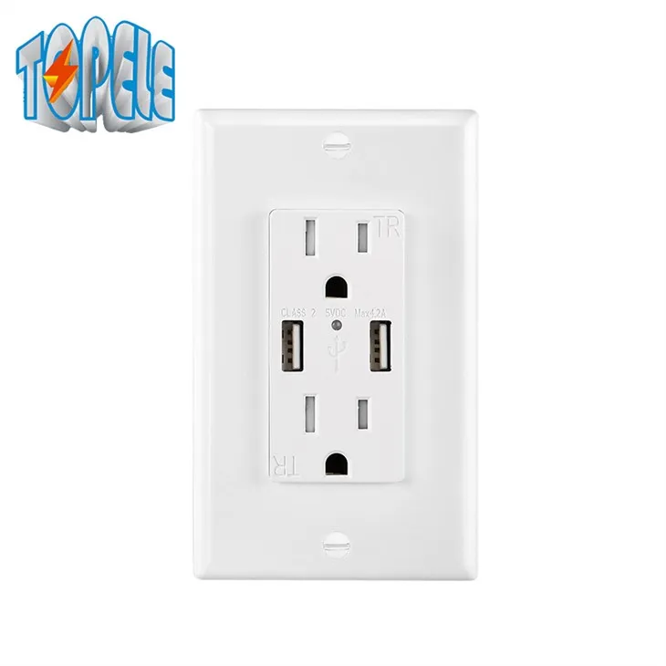 شارژر USB با سرعت بالا و هوشمند 15A در برابر خروجی مقاوم در برابر استفاده در محیط داخلی